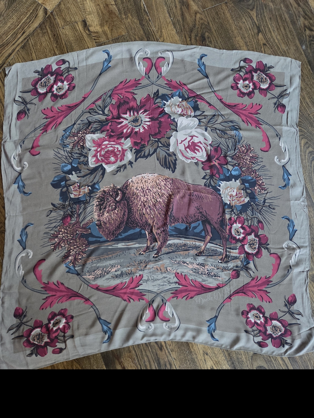 Double D Ranch 'Big Sky Bison' Scarf - Yellowstone Collection